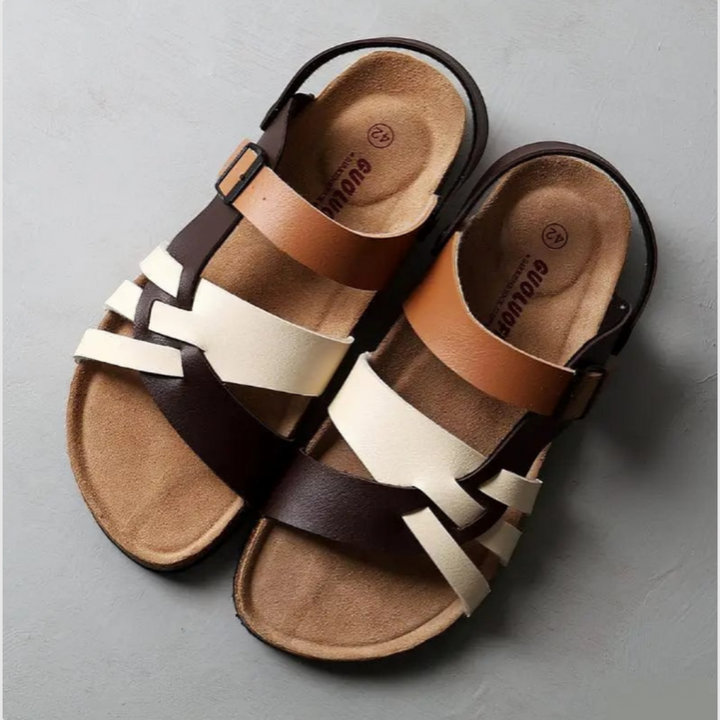 Ottilie™ | Sandali Classici in Pelle con Comfort Ortopedico
