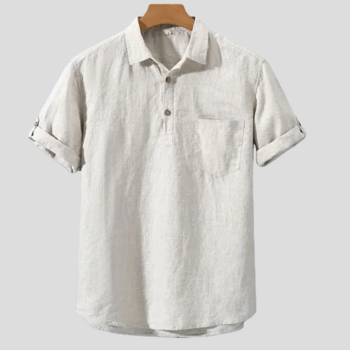 Anton™ | Polo in Lino Naturale