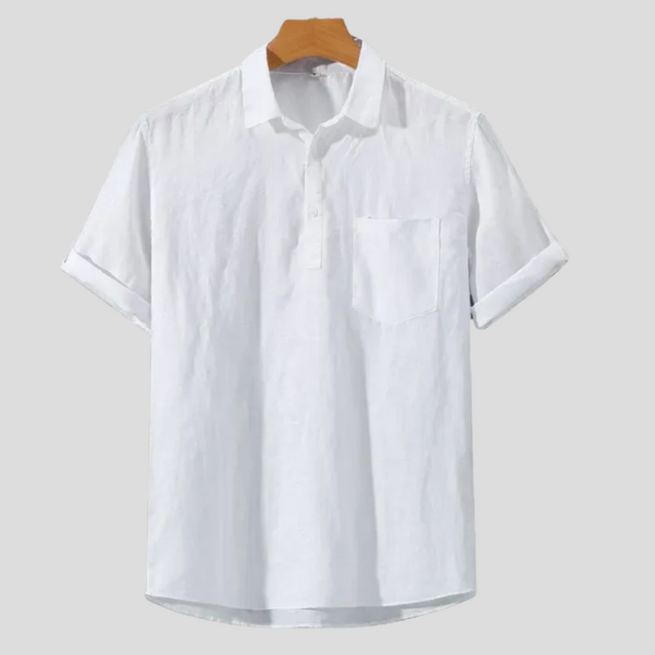 Anton™ | Polo in Lino Naturale