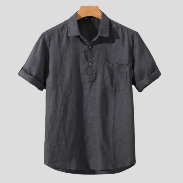 Anton™ | Polo in Lino Naturale