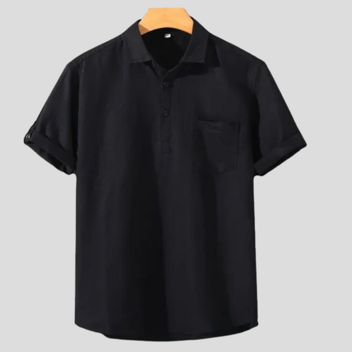 Anton™ | Polo in Lino Naturale