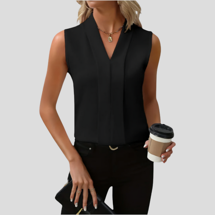 Olivia – Top Senza Maniche Elegante