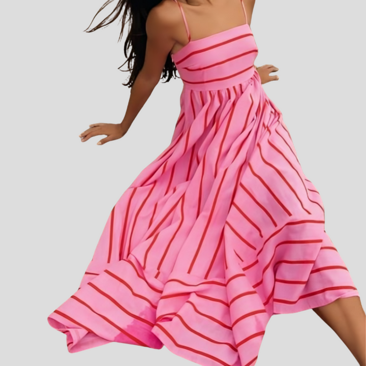 ROSA – Abito Lungo Sunset Vibes